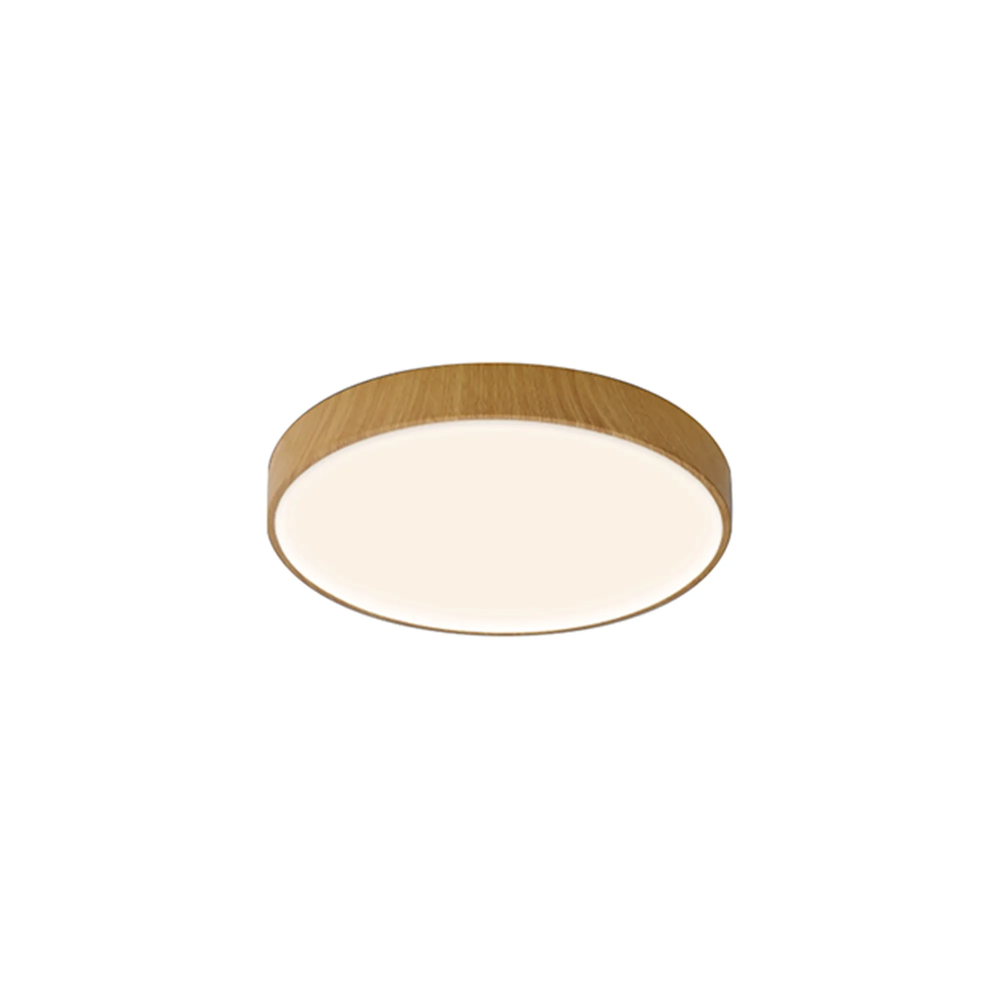M8837  Cumbuco II Ceiling 38cm, 30W LED, 2700/3300/4000K, On Board CCT, 2200lm, Wood, 3yrs Warranty